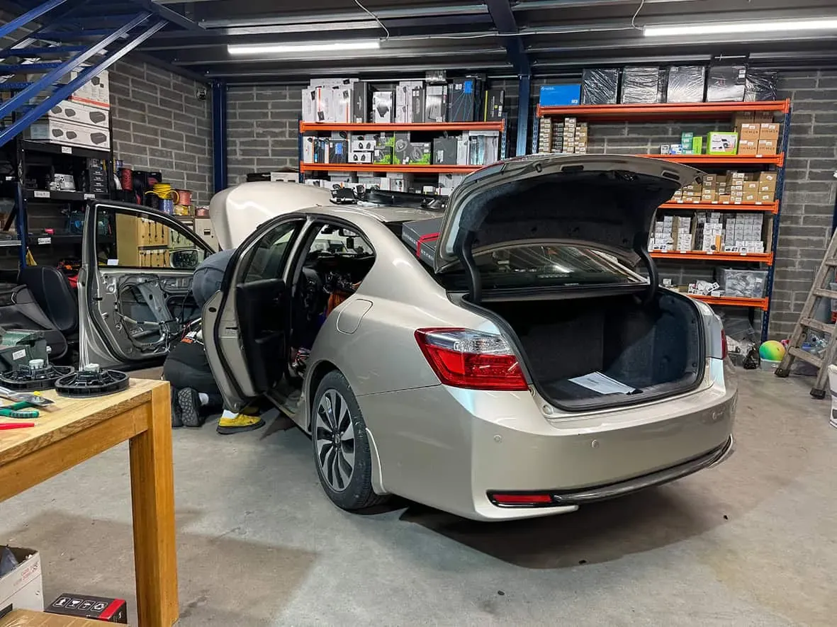 Honda Accord Soundproofing & Audio Upgrade — photo 1