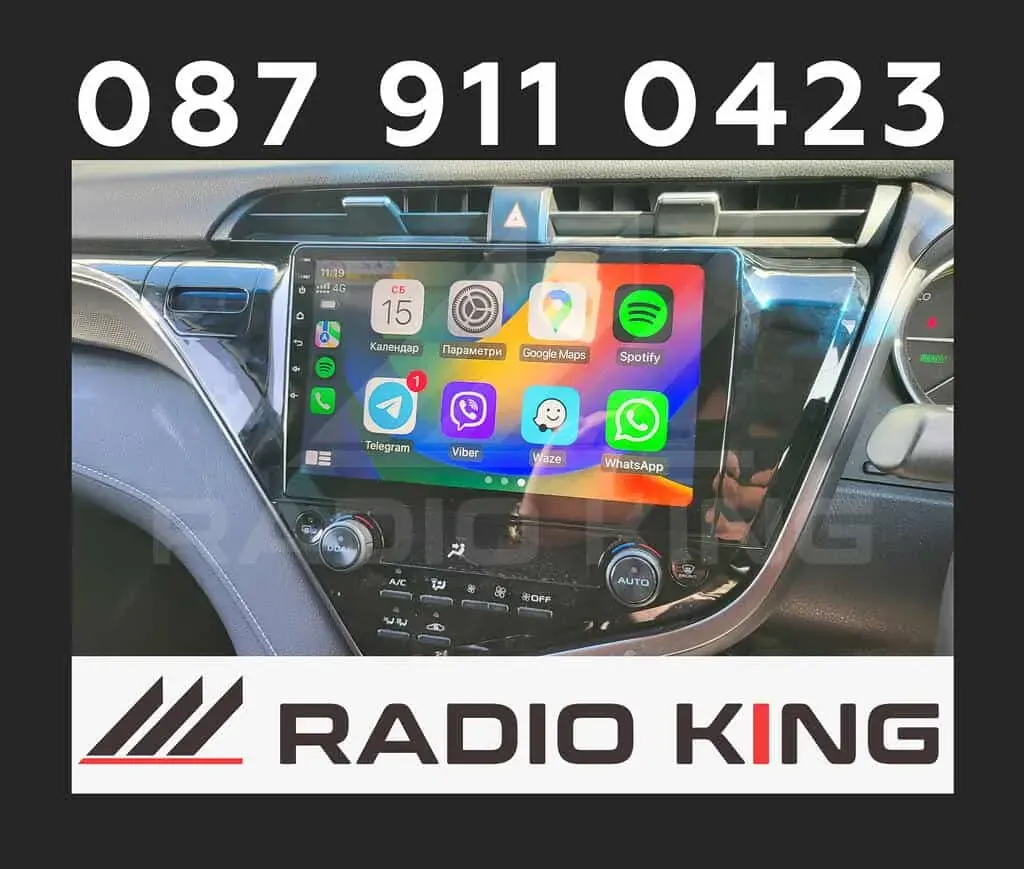 Apple CarPlay & Android Auto — Toyota Camry — photo 2