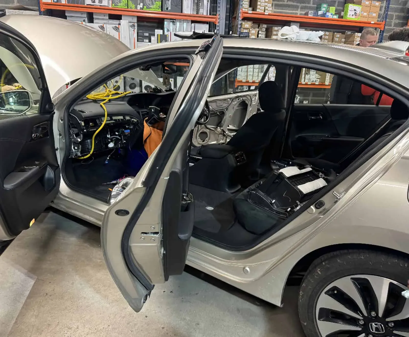 Honda Accord Soundproofing & Audio Upgrade