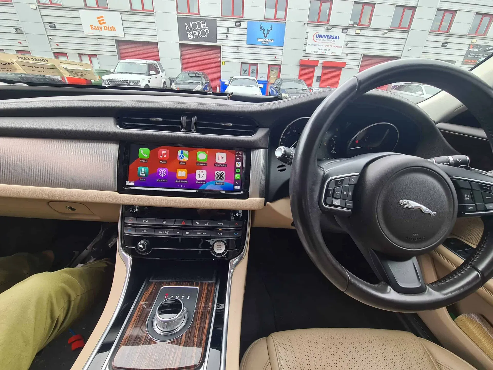 Apple CarPlay & Android Auto Upgrade — Jaguar XF