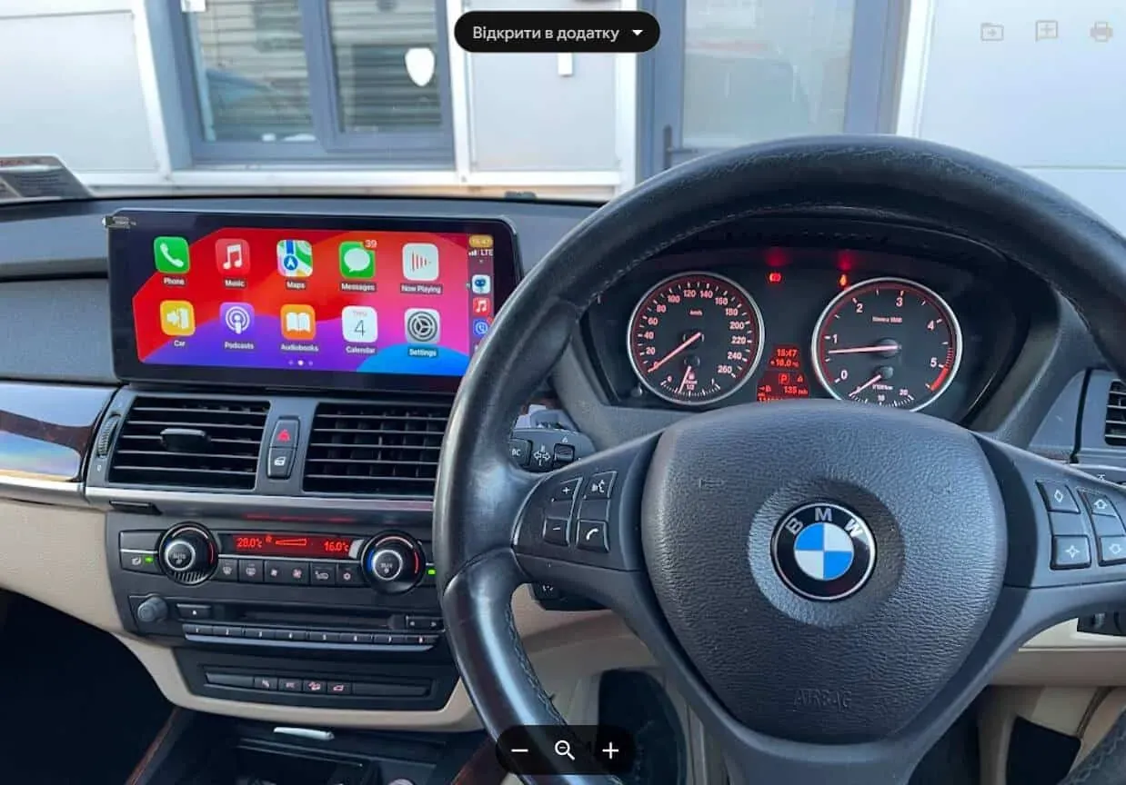 Wireless Apple CarPlay Retrofit — BMW X5