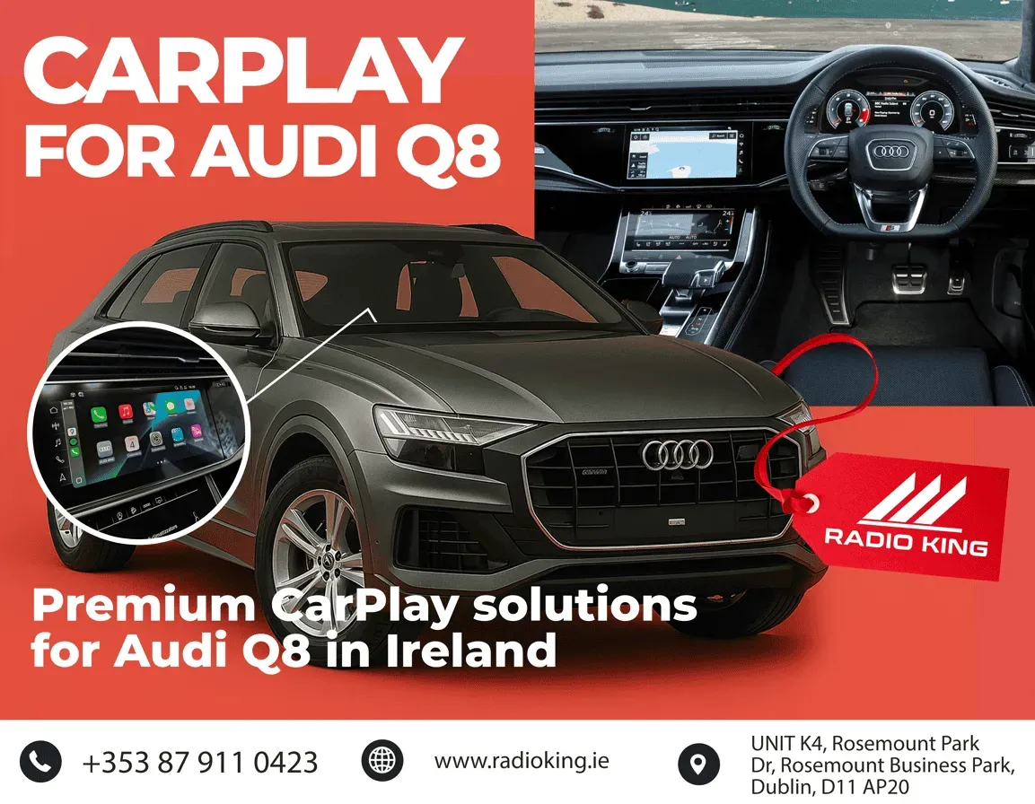 Wireless Apple CarPlay Box — Audi Q8