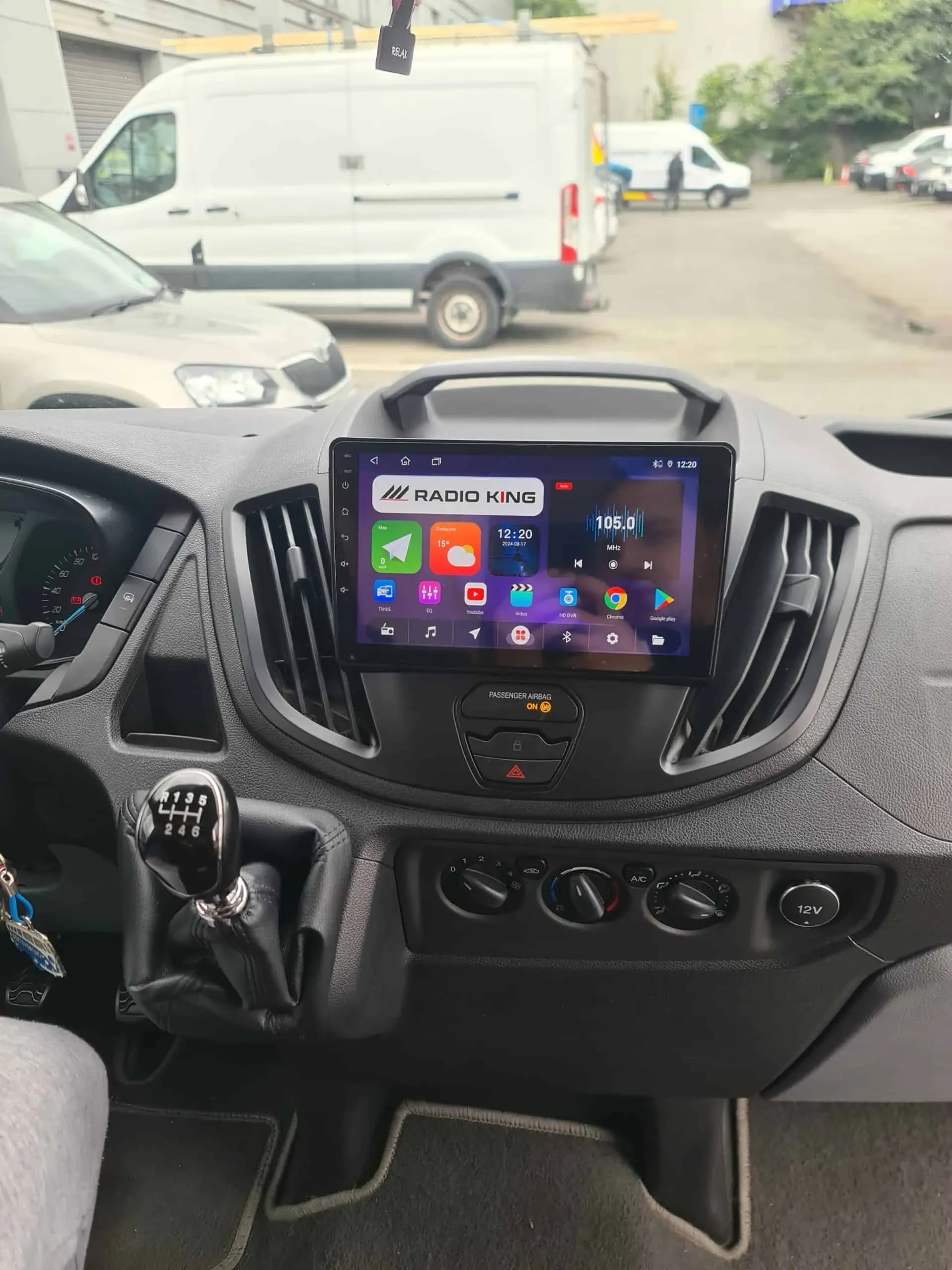 Apple CarPlay & Android Auto Upgrade — Ford Transit Challenger