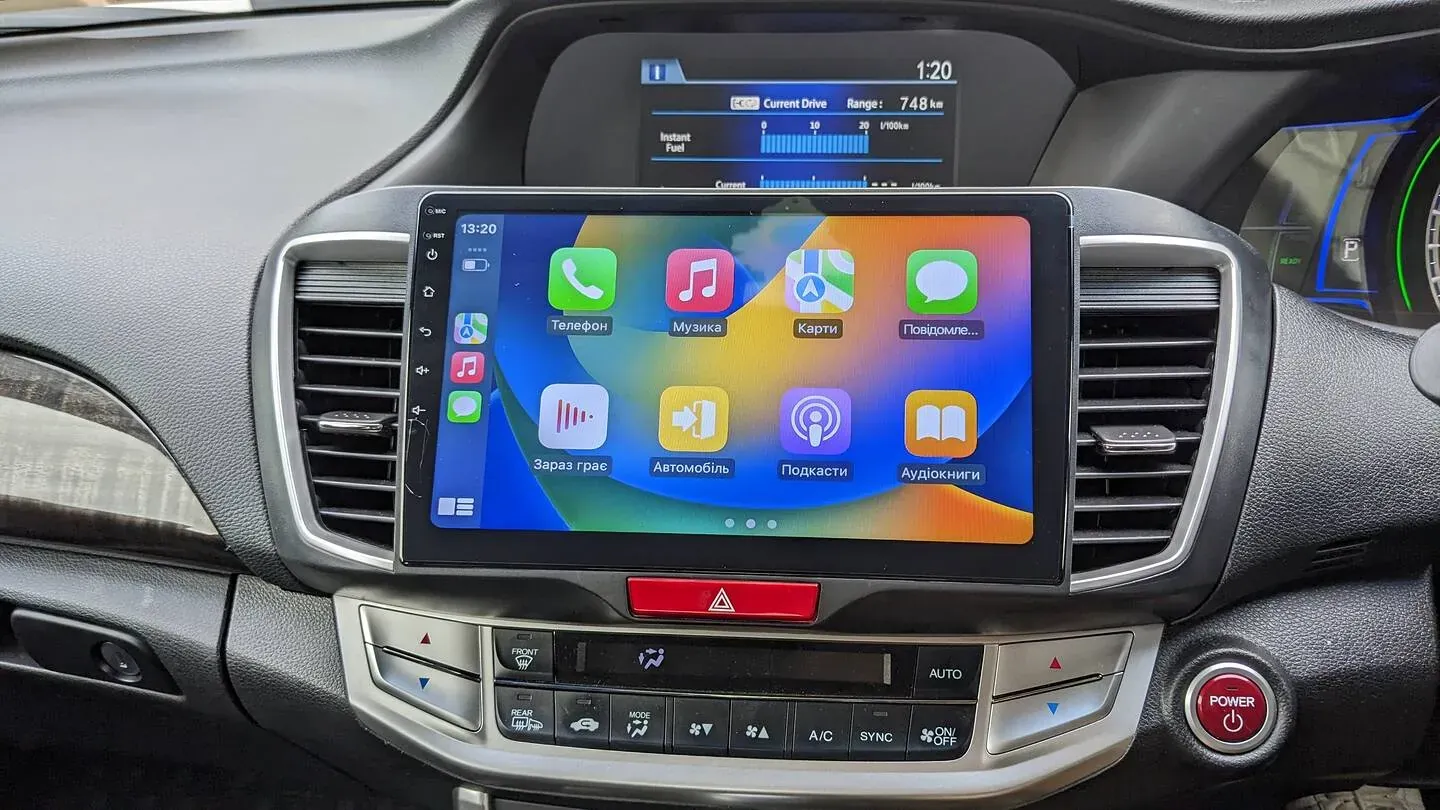 Honda Accord — Apple CarPlay & Android Auto