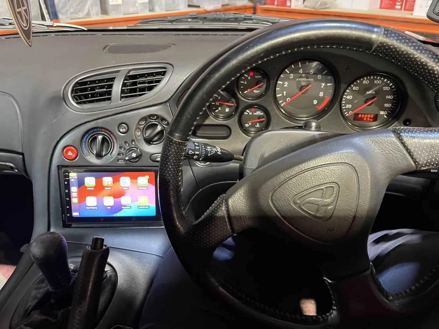 Wireless Apple CarPlay Retrofit — Mazda RX 7