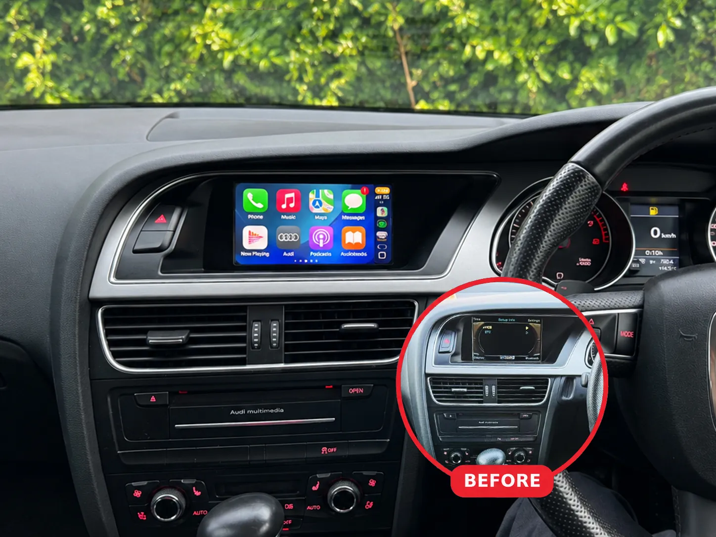Audi A5 Wireless Apple CarPlay Box (2010–2012)