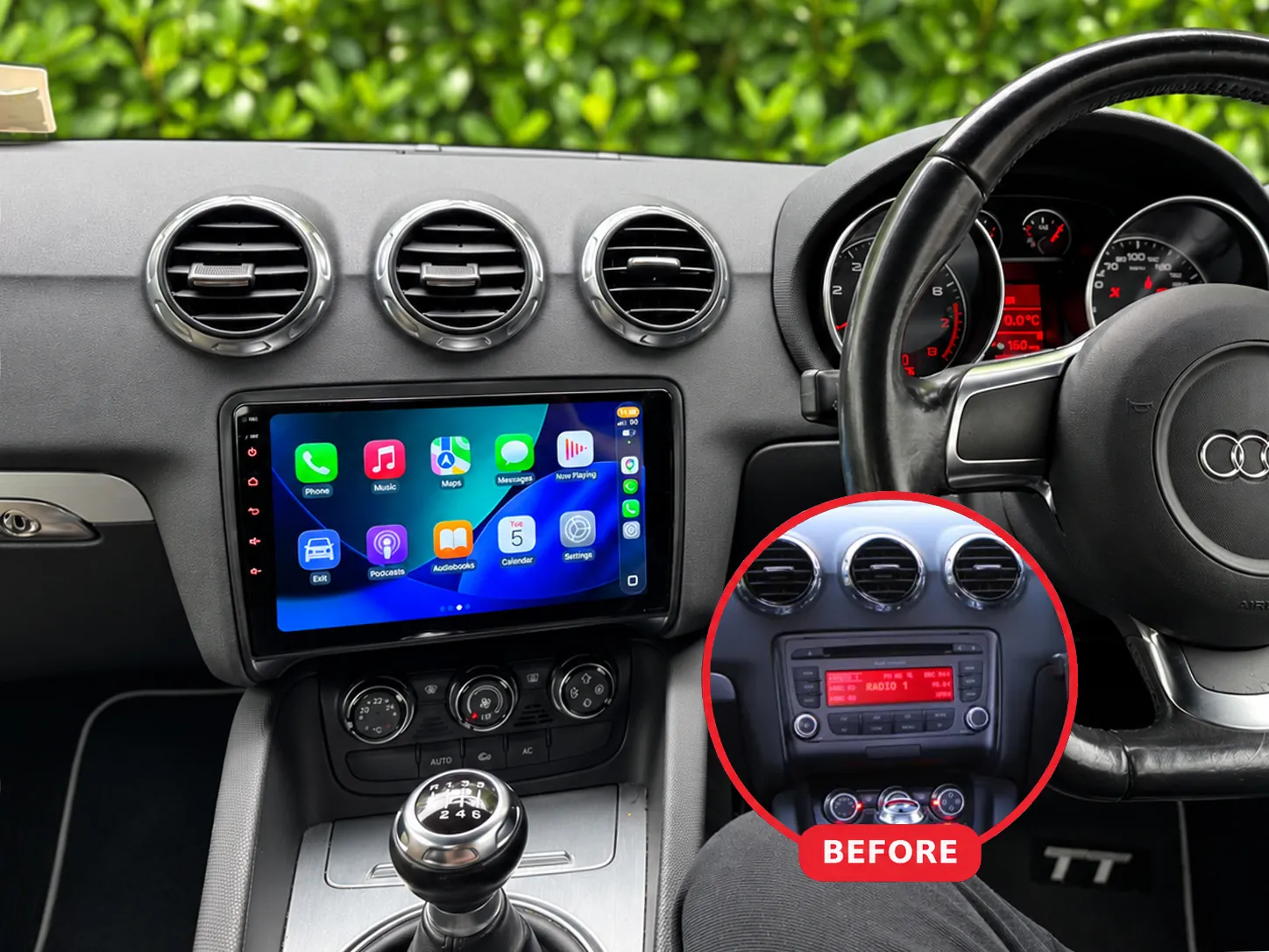 Audi TT Apple CarPlay & Android Auto Radio