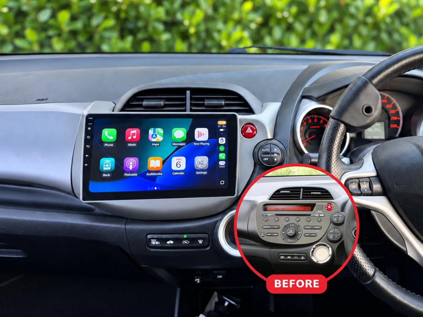Honda Jazz / Fit Apple CarPlay & Android Auto Radio