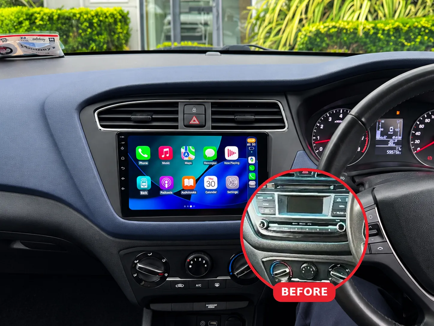 Hyundai i20 Apple CarPlay & Android Auto Radio