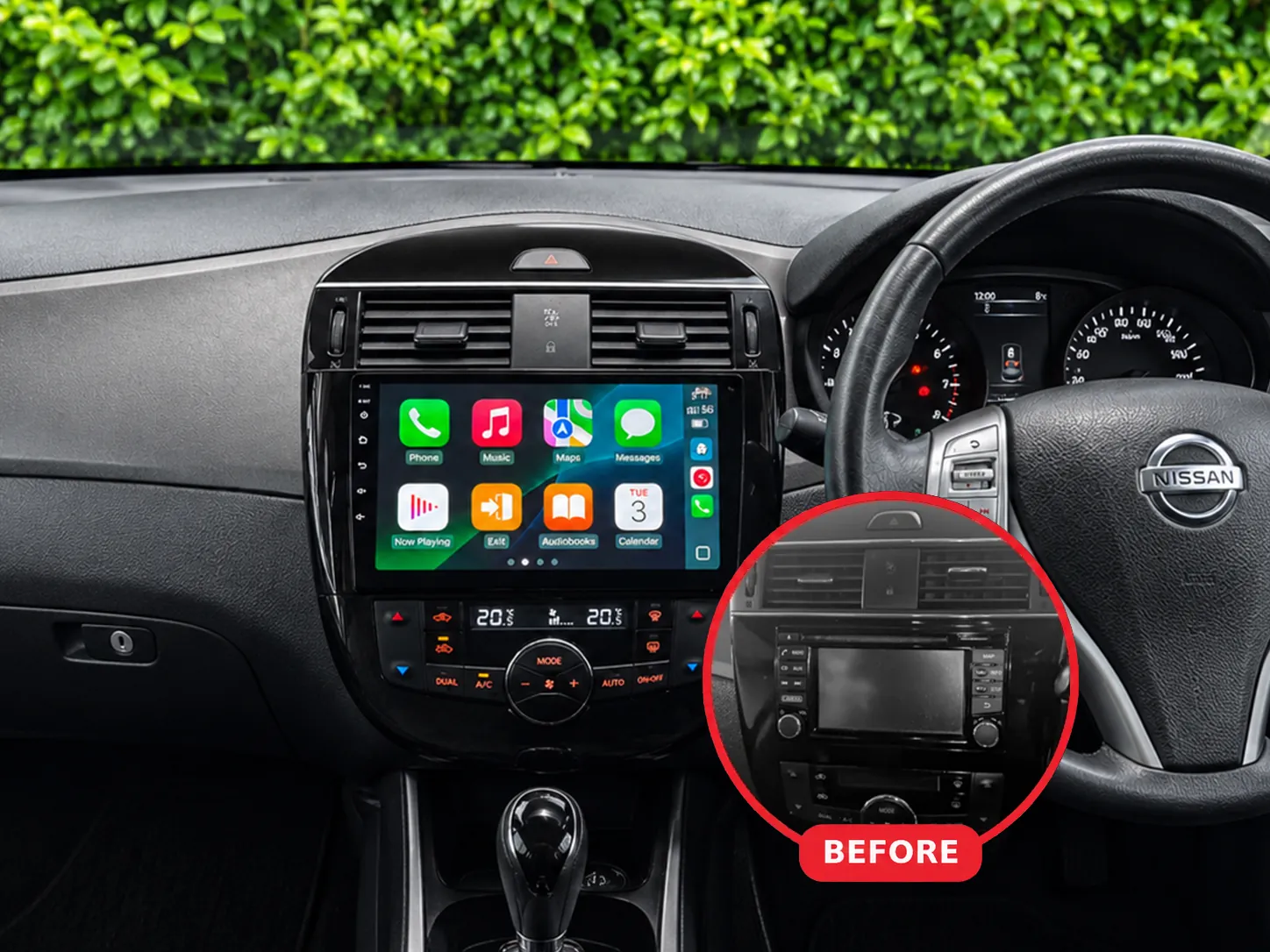 Nissan Pulsar Apple CarPlay & Android Auto Radio