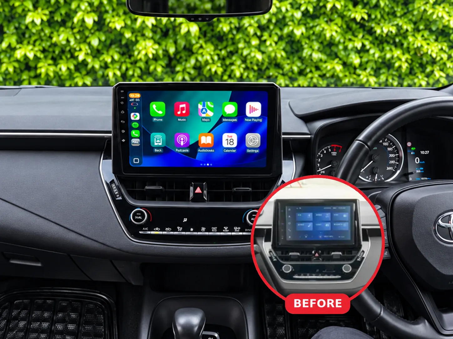 Toyota Corolla Levin Apple CarPlay & Android Auto Radio