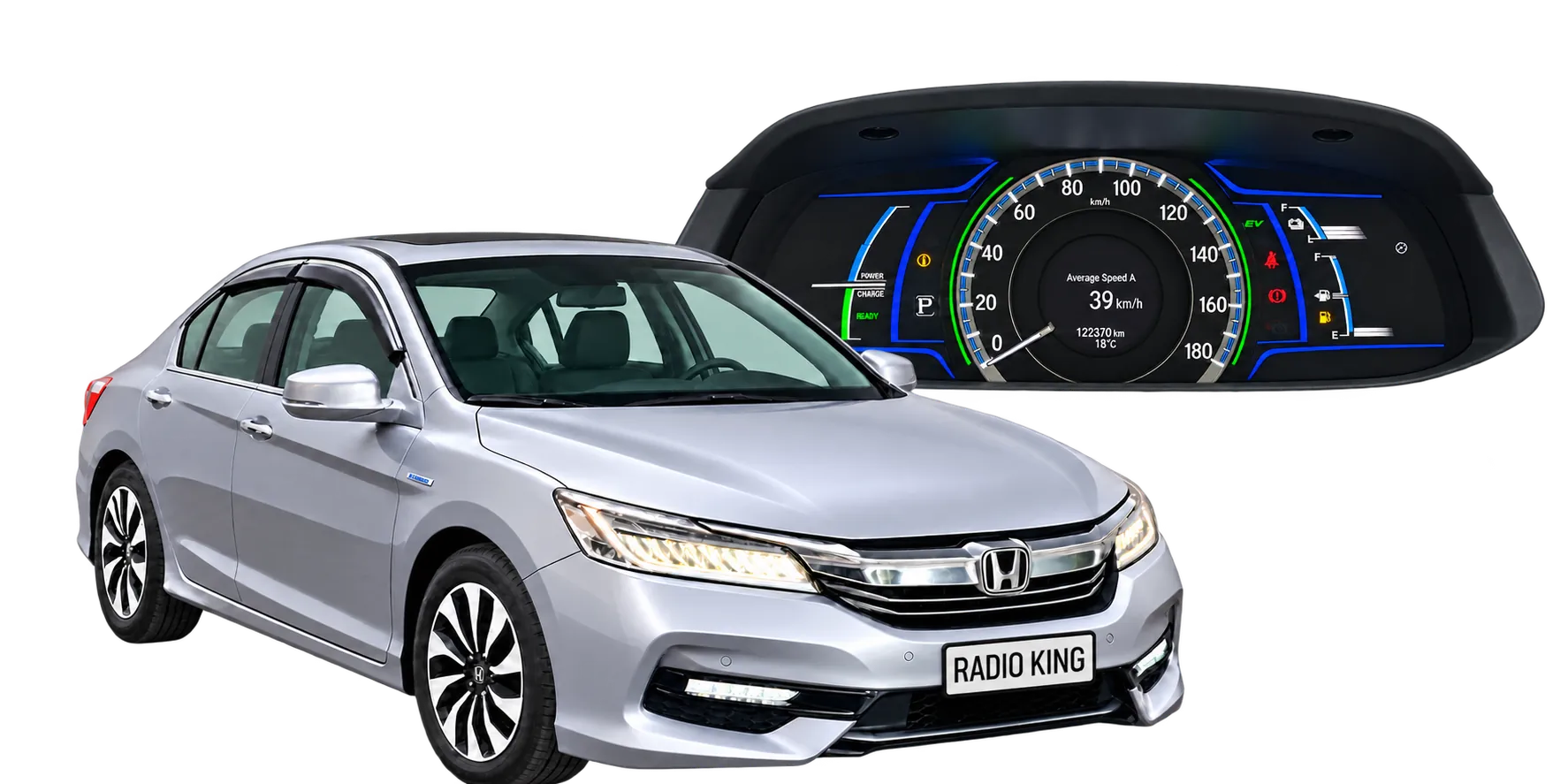 2014 Honda Accord CR6 Dashboard Conversion — Japanese to English