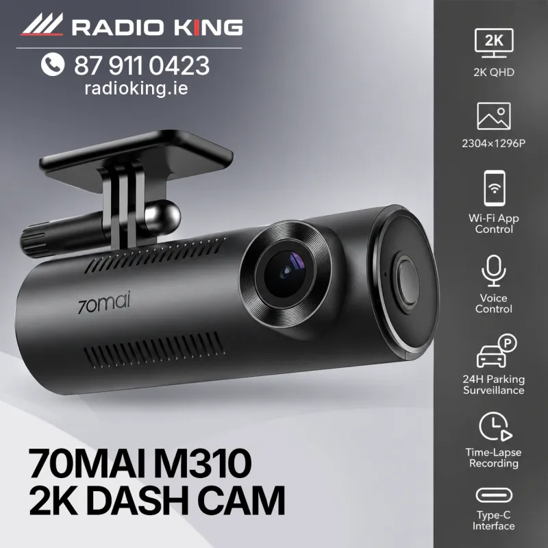 70mai M310 2K Dash Cam