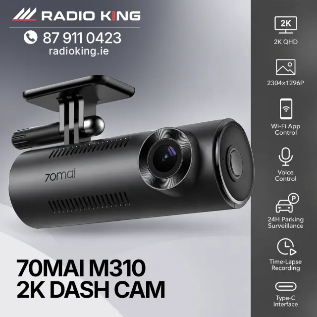 70mai M310 2K Dash Cam