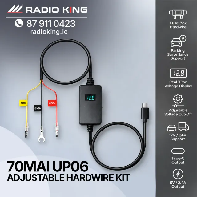 70mai UP06 Adjustable Hardwire Kit