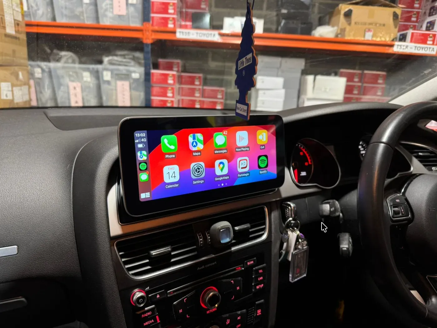 Audi A4 / S4 Apple CarPlay & Android Auto Upgrade in Dublin — photo 2