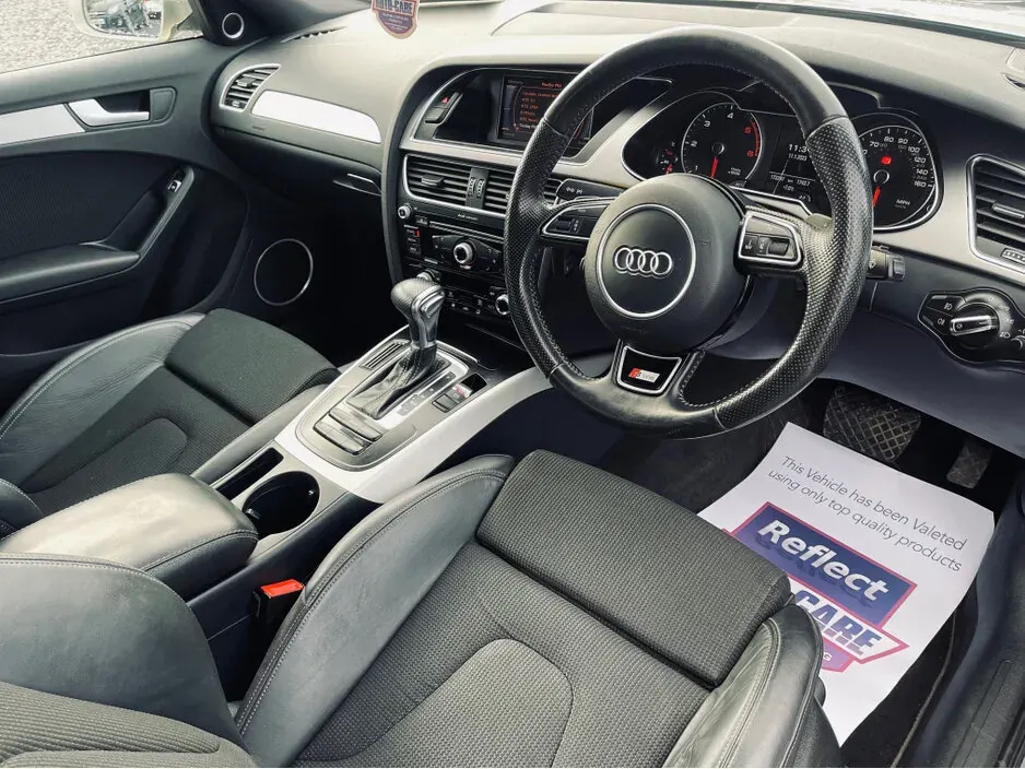 Audi A4 / S4 Apple CarPlay & Android Auto Upgrade in Dublin — before, factory system