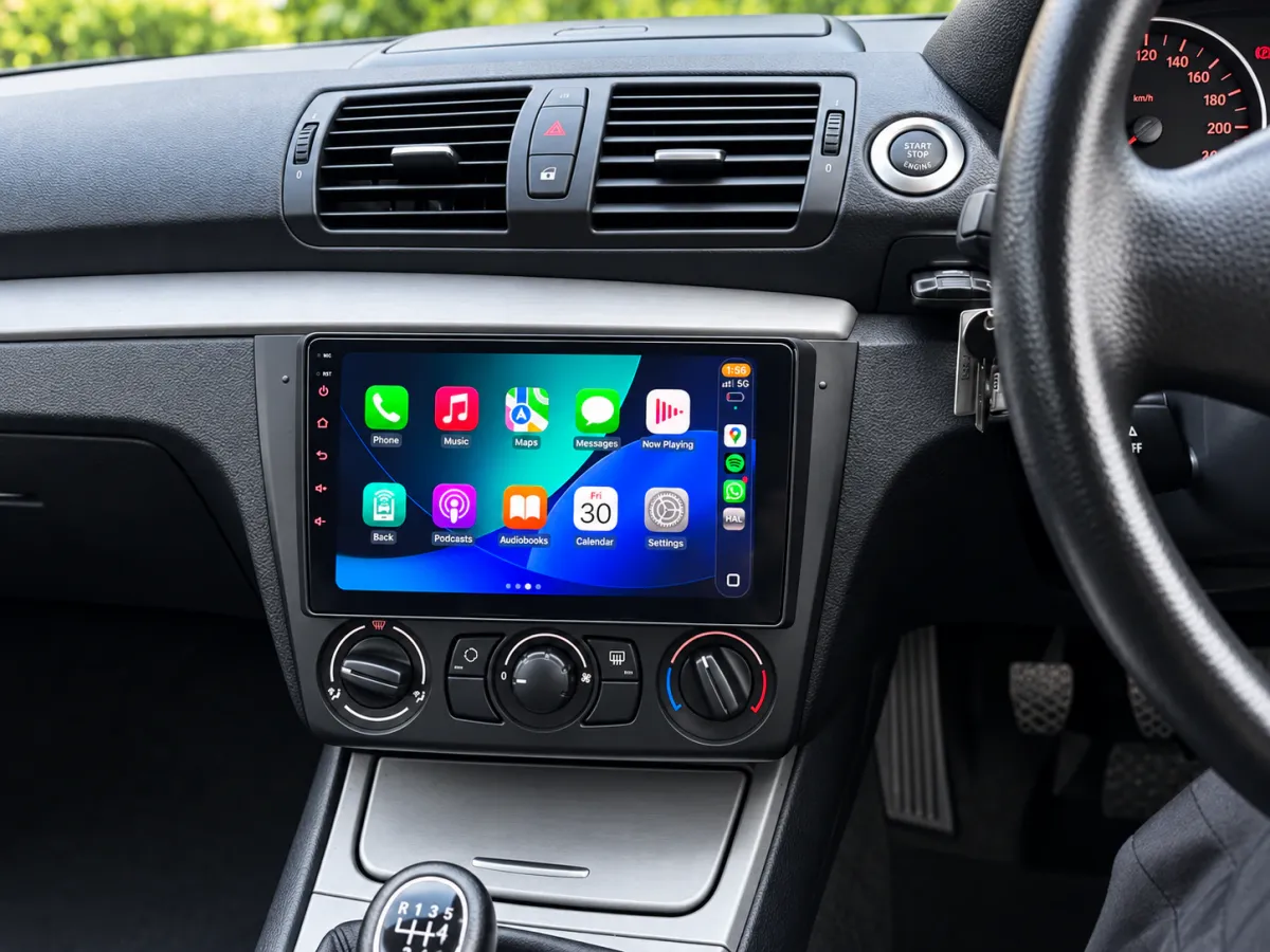 BMW 1 Series Touchscreen Upgrade with Apple CarPlay & Android Auto