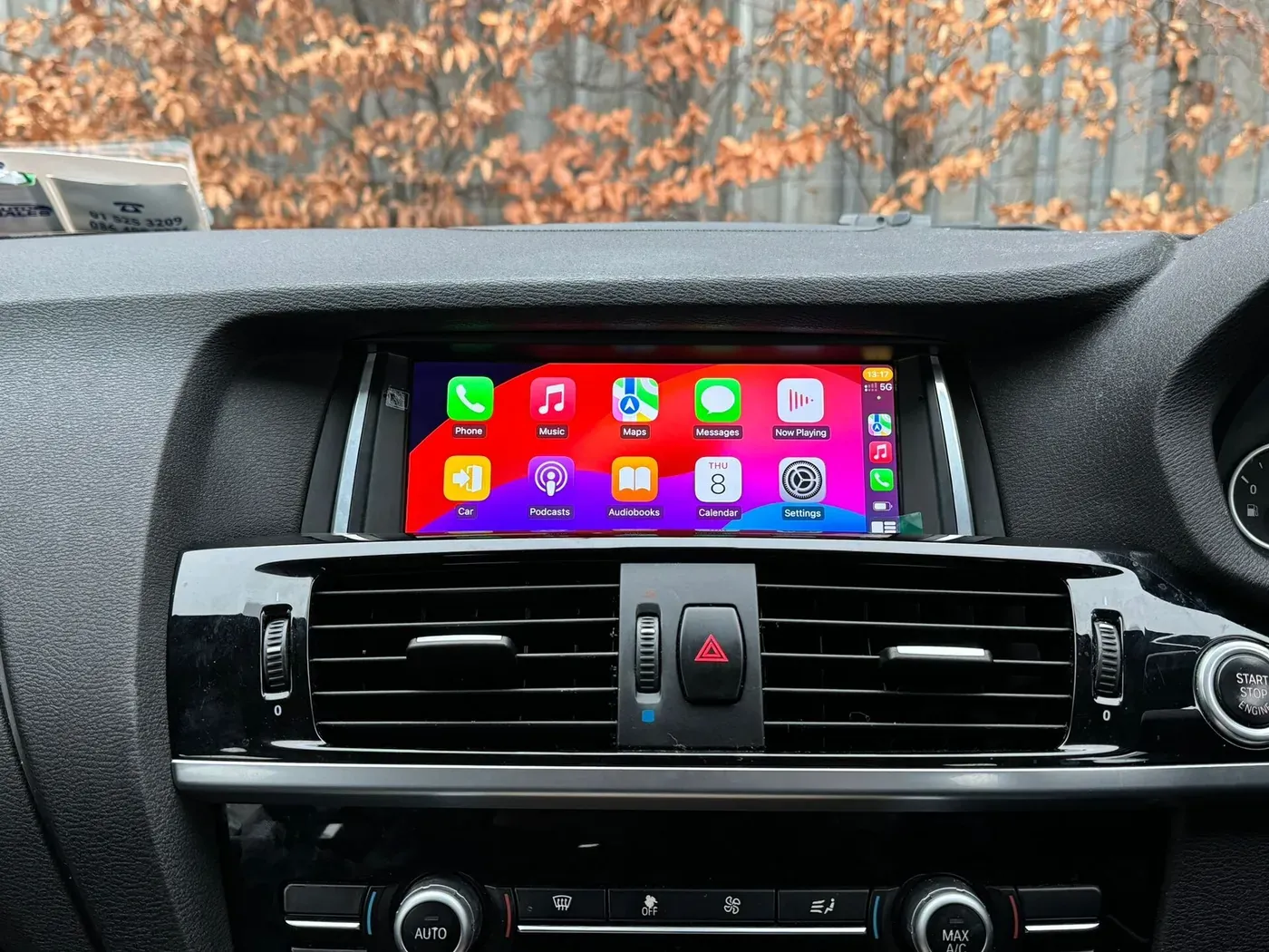 Apple CarPlay & Android Auto — BMW X3 Series (2016) — photo 1