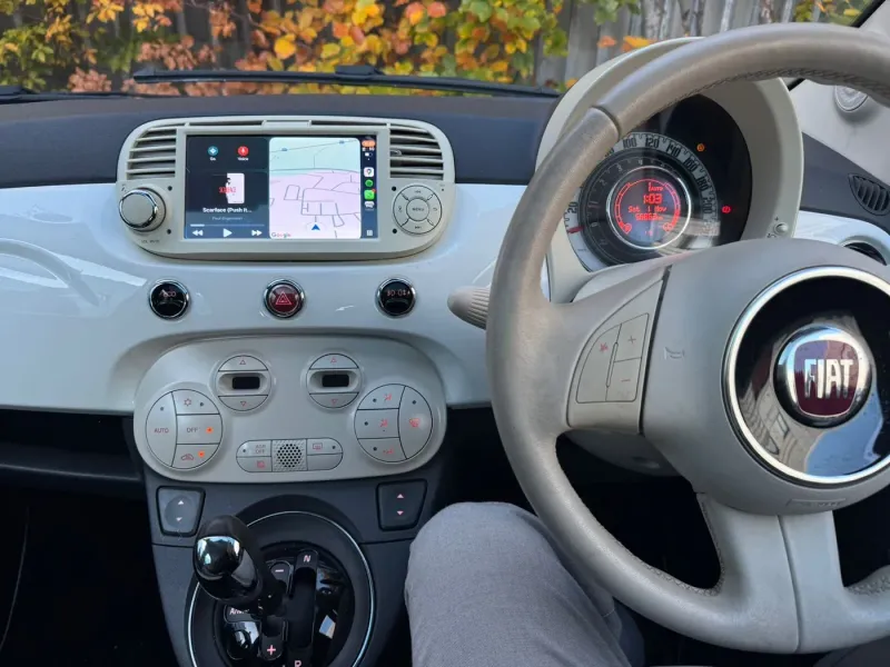 Fiat 500 Apple CarPlay & Android Auto Touchscreen Upgrade — photo 1
