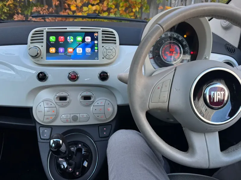 Fiat 500 Apple CarPlay & Android Auto Touchscreen Upgrade — photo 3
