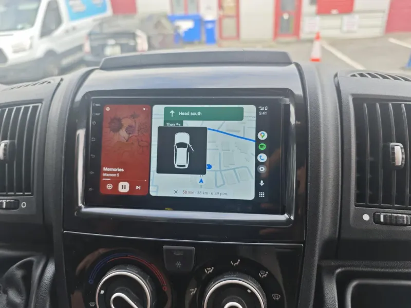 Apple CarPlay & Android Auto — Fiat Citroen Peugeot Ducato Boxter — photo 4