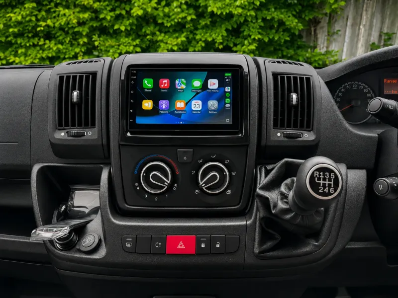 Apple CarPlay & Android Auto — Fiat Citroen Peugeot Ducato Boxter