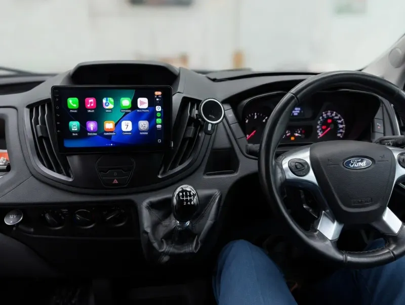 Ford Transit Touchscreen Upgrade with Wireless Apple CarPlay & Android Auto — photo 1
