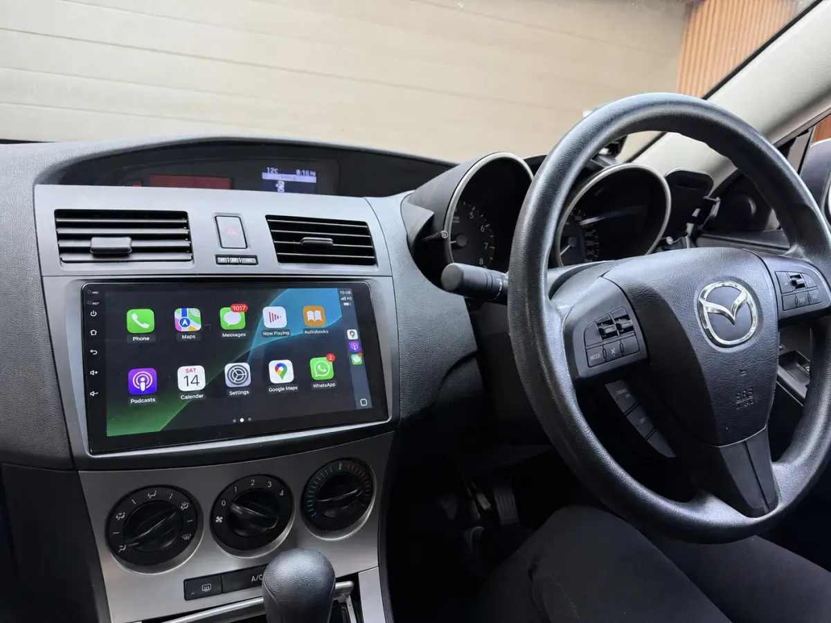 Apple CarPlay & Android Auto — Mazda 3 — after, new install