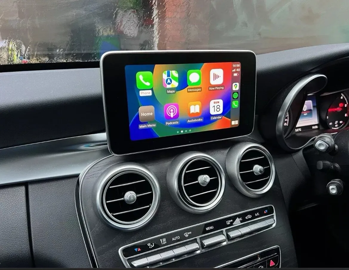 Apple CarPlay & Android Auto — Mercedes-Benz C Class — photo 2
