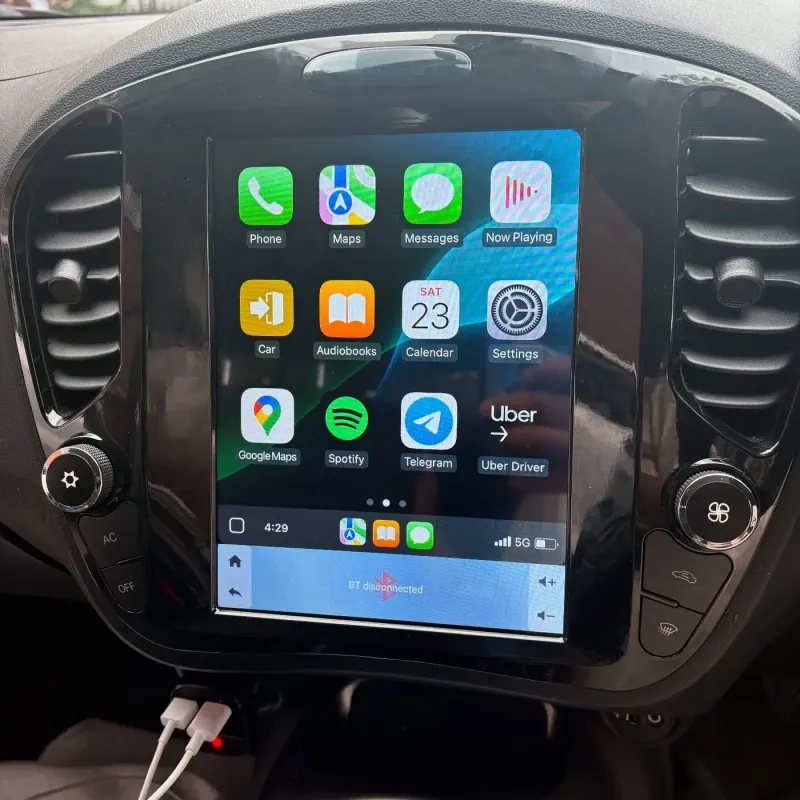 Apple CarPlay & Android Auto — Nissan Juke — photo 4