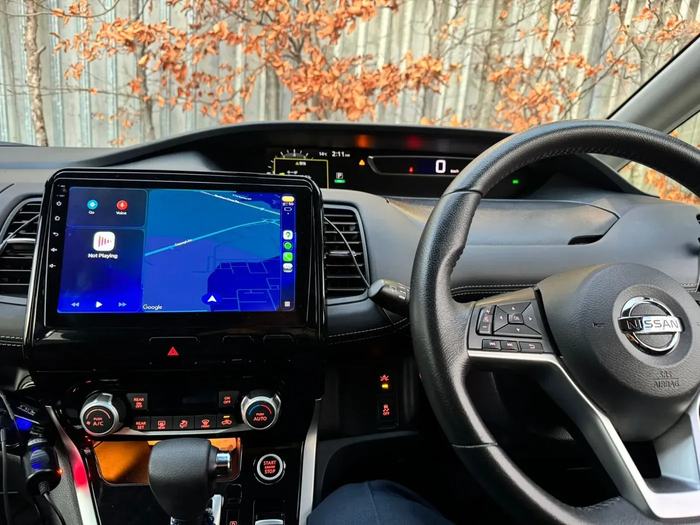 Apple CarPlay & Android Auto — Nissan Serena — photo 2