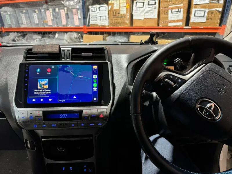 Apple CarPlay & Android Auto — Toyota Land Cruiser Prado 150 — photo 6