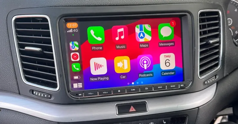 Apple CarPlay & Android Auto — Volkswagen Sharan — photo 1