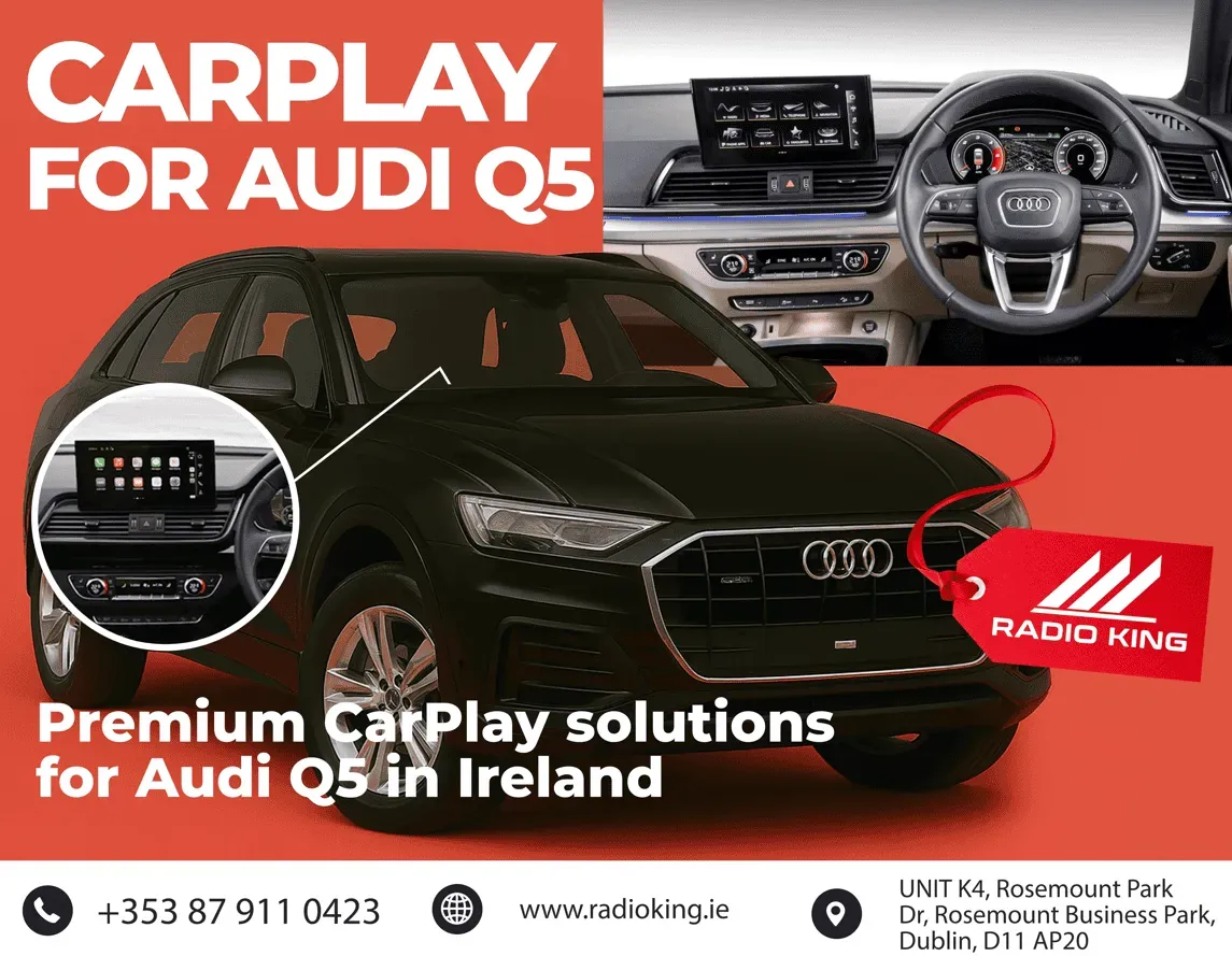 Apple CarPlay & Android Auto — Audi Q5 (2021+)