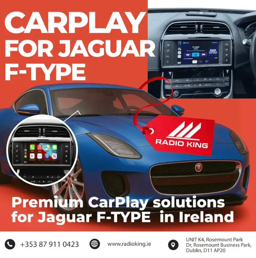 Jaguar F-Type Wireless Apple CarPlay Box (2016–2019)