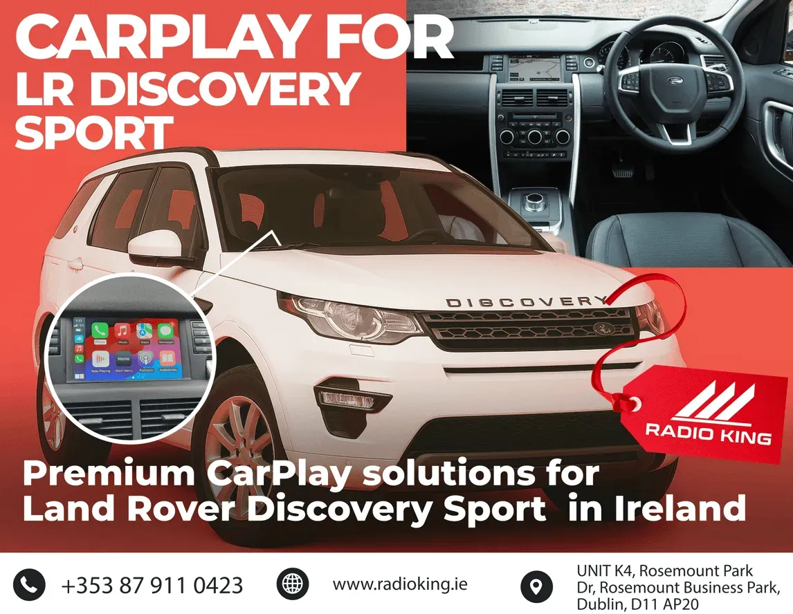 Land Rover Discovery Sport — Apple CarPlay & Android Auto