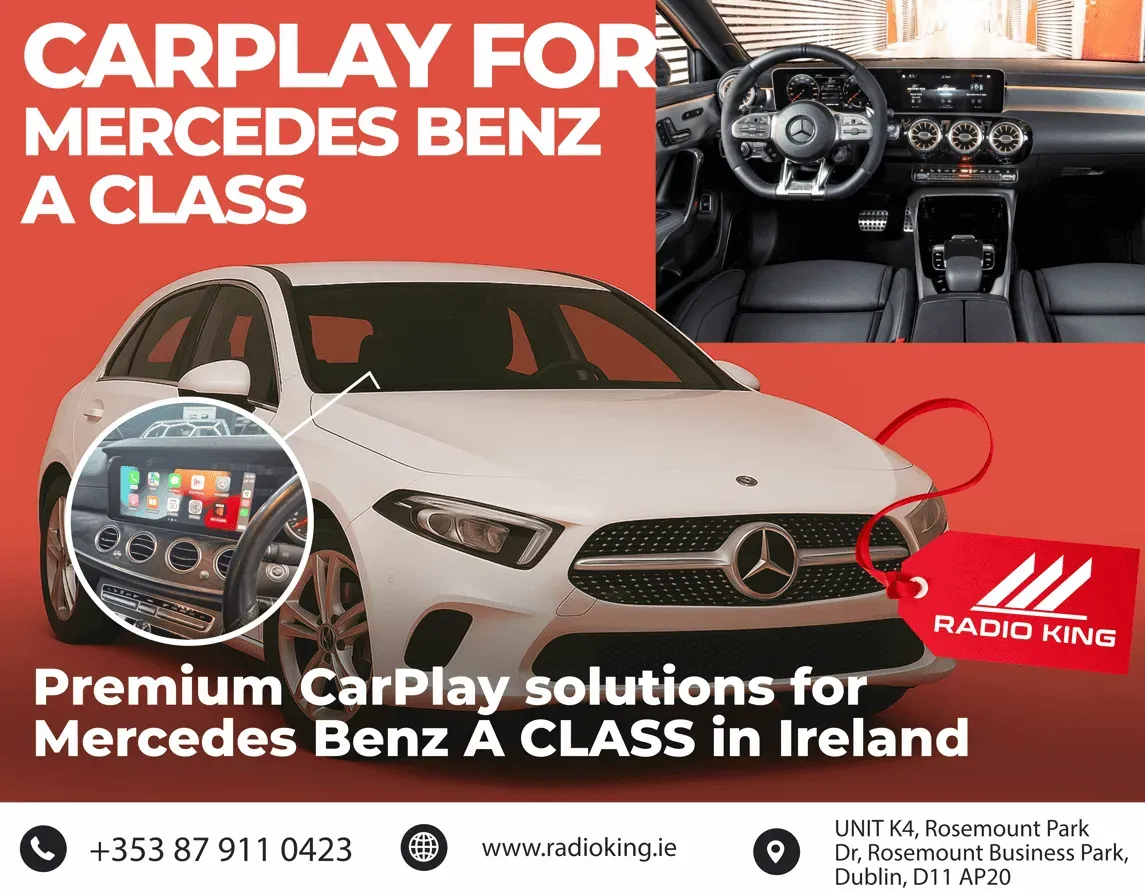 Wireless Apple CarPlay Retrofit — Mercedes-Benz A (2019–2022)