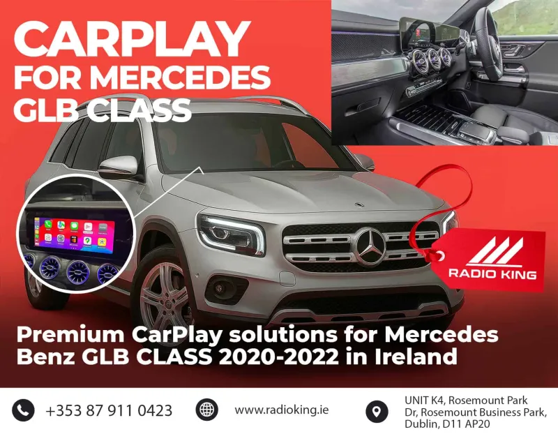 Wireless Apple CarPlay Retrofit — Mercedes-Benz GLB (2020–2022)
