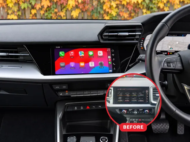 Audi A3 Apple CarPlay & Android Auto Radio (2024–2026)