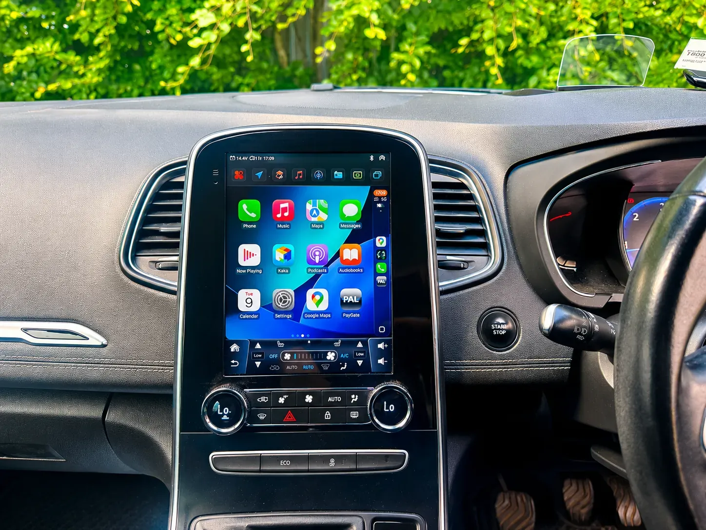 BMW 5 Series wireless Apple CarPlay retrofit installation in Dublin