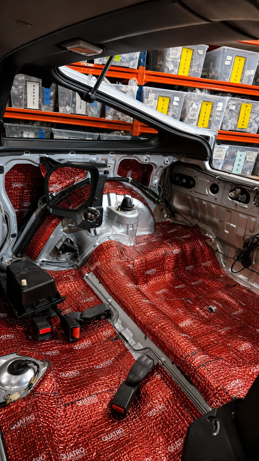 Car soundproofing installation in Dublin by Radio King — photo 4