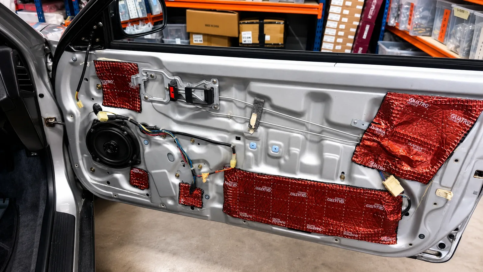 Car soundproofing installation in Dublin by Radio King — photo 6