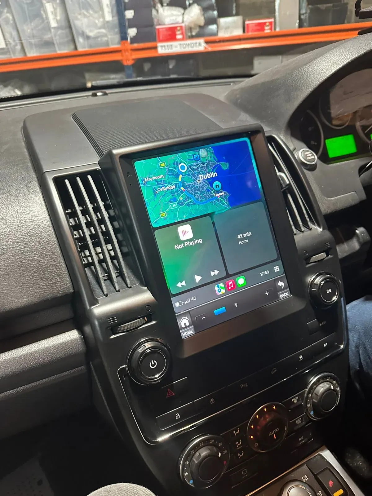 Car Stereo Upgrade — Land Rover Freelander 2 (2002) — after, new install
