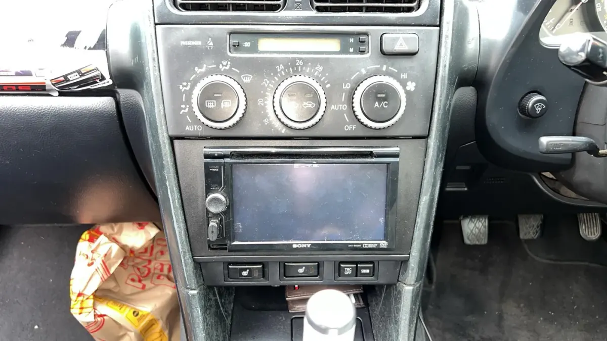 Car Stereo Upgrade — Lexus IS200 (2004) — before, factory system