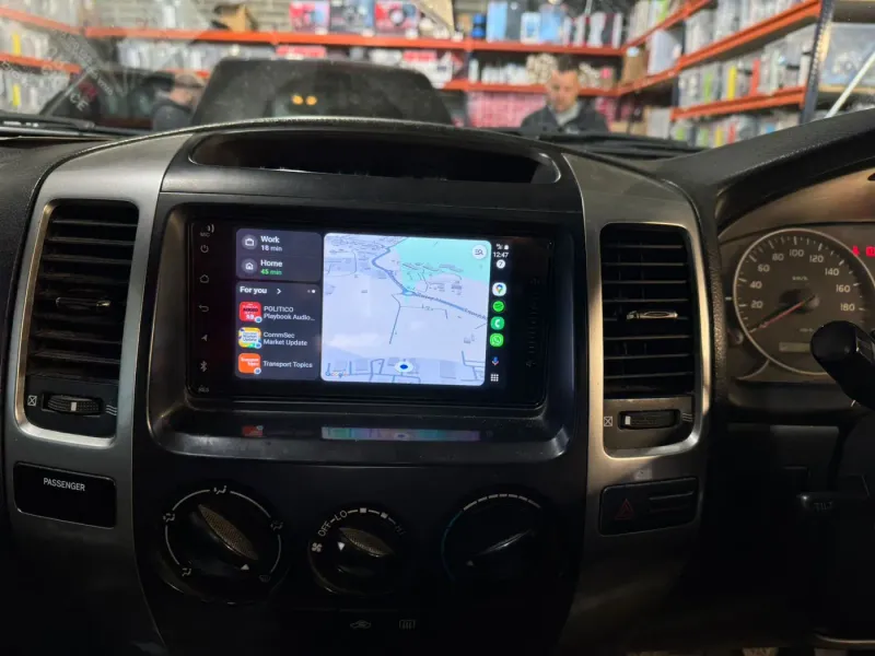 Car Stereo Upgrade — Toyota Landcruiser (2005) — photo 1