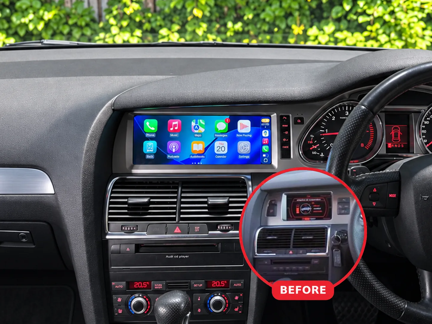 Audi Q7 Apple CarPlay & Android Auto Radio