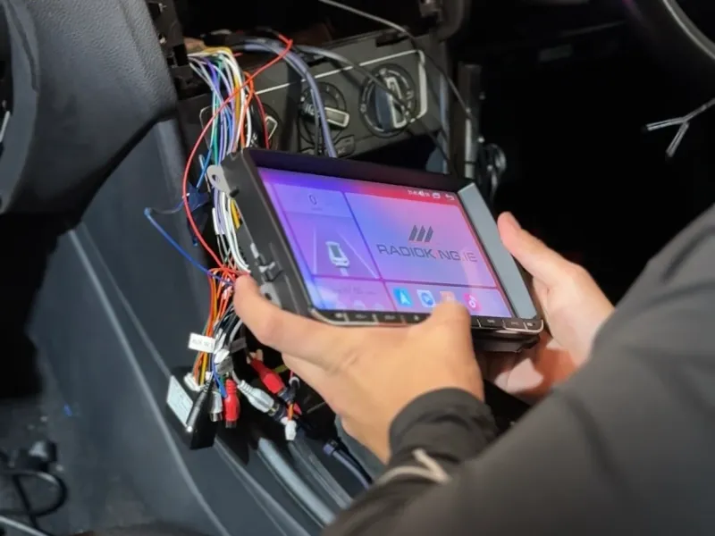 2015 Volkswagen Polo Head Unit Upgrade in Dublin — photo 1