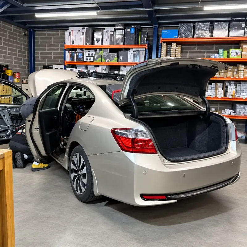 Honda Accord Soundproofing & Audio Upgrade — photo 2