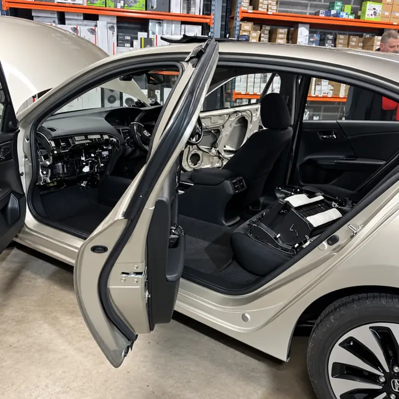 Honda Accord Soundproofing & Audio Upgrade — photo 5